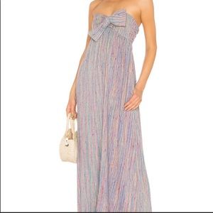 Majorelle maxi dress